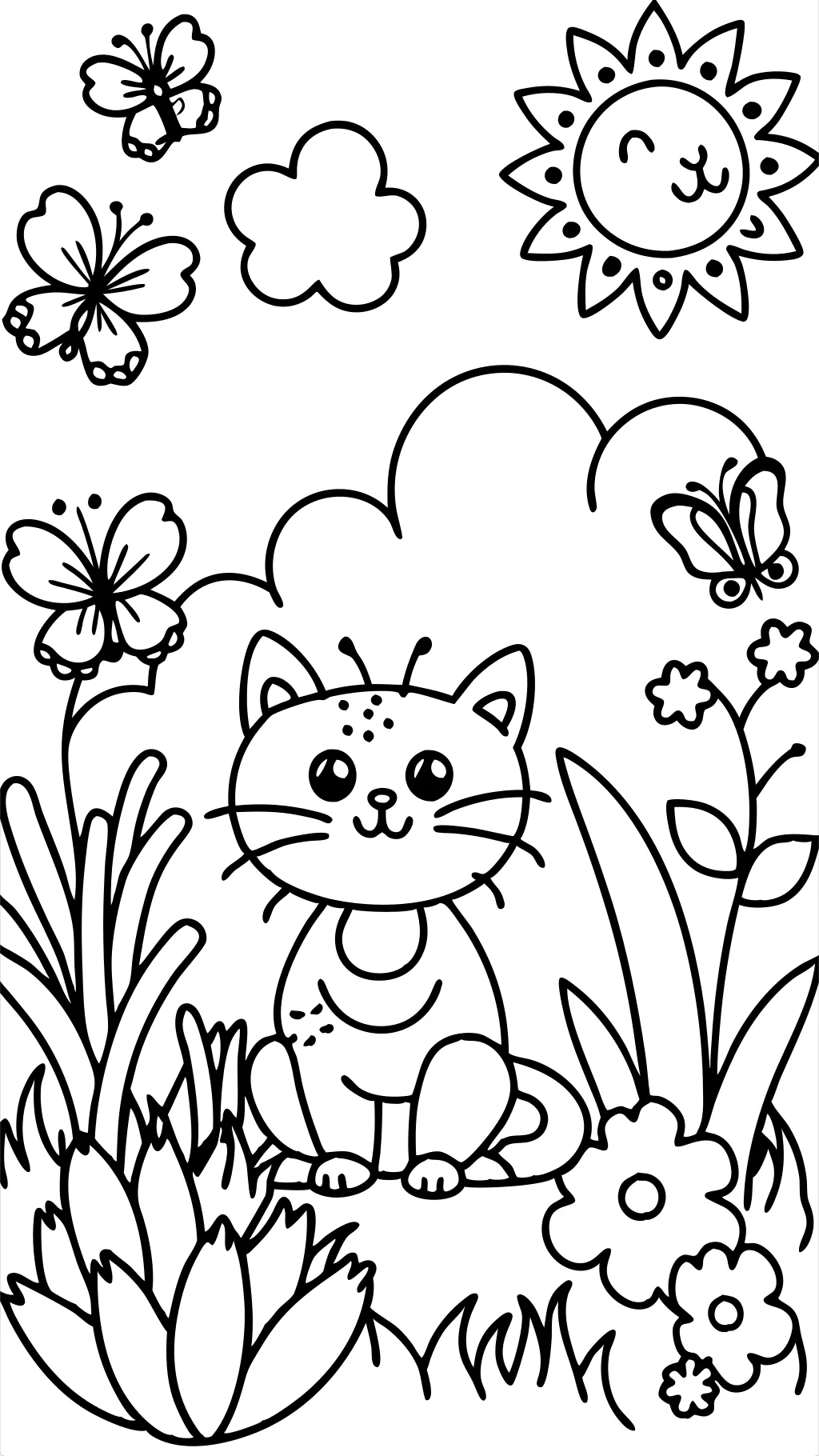 coloring page template